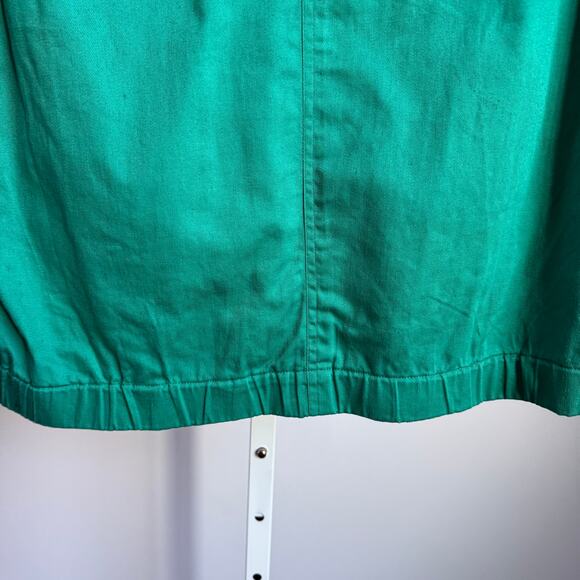 Sahara Club sz M green 100% cotton Vintage 80s vest - Picture 8 of 8